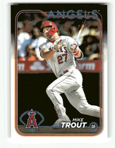 2024 Topps Base Set #27 Mike Trout