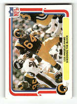 1980 Fleer Team Action #26 Rams