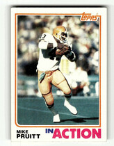 1982 Topps Base Set #71 Mike Pruitt