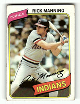 1980 Topps Base Set #564 Rick Manning