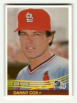 1984 Donruss Base Set #449 Danny Cox