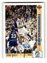 1991 Upper Deck Base Set #418 Thurl Bailey