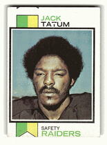 1973 Topps Base Set #288 Jack Tatum