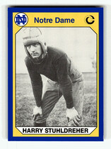 1990 Collegiate Collection Notre Dame 200 #138 Harry Stuhldreher