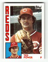 1984 Topps Base Set #554 Ted Power