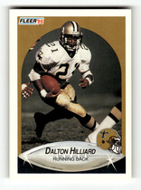 1990 Fleer Base Set #189 Dalton Hilliard