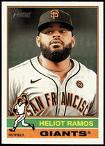 2025 Topps Heritage #32 Heliot Ramos