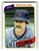 1980 Topps Base Set #452 Steve Dillard