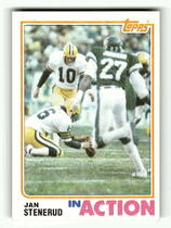1982 Topps Base Set #367 Jan Stenerud