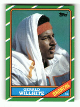 1986 Topps Base Set #114 Gerald Willhite