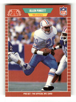 1989 Pro Set Base Set #151 Allen Pinkett