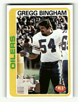 1978 Topps Base Set #224 Gregg Bingham