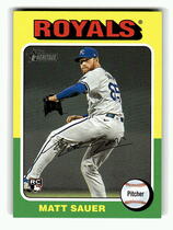 2024 Topps Heritage High Number #659 Matt Sauer