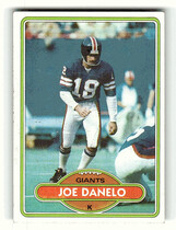 1980 Topps Base Set #454 Joe Danelo