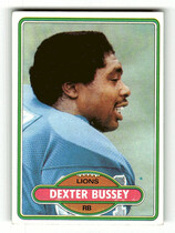 1980 Topps Base Set #66 Dexter Bussey