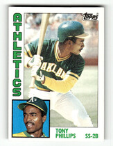 1984 Topps Base Set #309 Tony Phillips