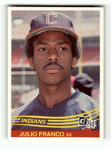 1984 Donruss Base Set #216 Julio Franco