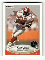 1990 Fleer Base Set #379 Keith Jones