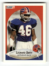 1990 Fleer Base Set #122 Leonard Smith