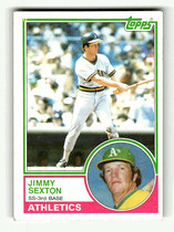 1983 Topps Base Set #709 Jimmy Sexton