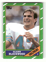 1986 Topps Base Set #58 Glenn Blackwood