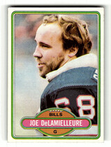 1980 Topps Base Set #477 Joe DeLamielleure