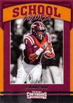 2017 Panini Contenders Draft Picks School Colors #14 Isaiah Ford