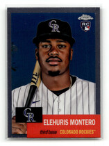 2019 Topps hot Heritage Minor League Elehuris Montero FOSA Auto /99