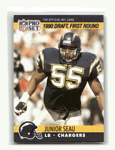 1990 Pro Set Base Set #673 Junior Seau