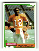 1981 Topps Base Set #32 Doug Williams