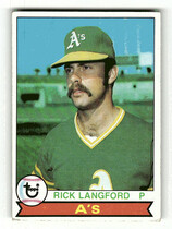 1979 Topps Base Set #29 Rick Langford