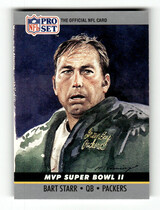 1990 Pro Set Super Bowl MVP's #2 Bart Starr