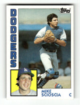 1984 Topps Base Set #64 Mike Scioscia