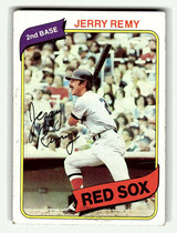 1980 Topps Base Set #155 Jerry Remy