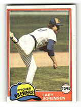 1981 Topps Base Set #379 Larry Sorensen