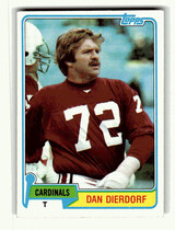 1981 Topps Base Set #519 Dan Dierdorf