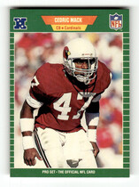 1989 Pro Set Base Set #332 Cedric Mack