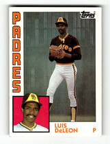 1984 Topps Base Set #38 Luis DeLeon