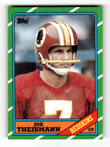 1986 Topps Base Set #171 Joe Theismann