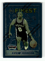 1995 Finest Base Set #97 Avery Johnson