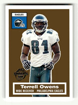 2005 Topps Turn Back the Clock #8 Terrell Owens