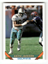 1993 Topps Base Set #645 Keith Jackson