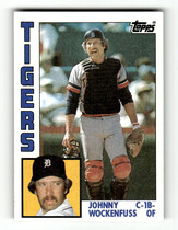 1984 Topps Base Set #119 John Wockenfuss