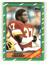 1986 Topps Base Set #183 Raphel Cherry