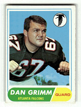 1968 Topps Base Set #46 Dan Grimm