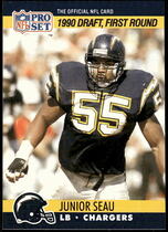 1990 Pro Set Base Set #673 Junior Seau