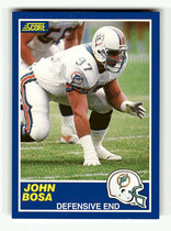 1989 Score Base Set #44 John Bosa