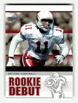 2005 Upper Deck Rookie Debut #1 Larry Fitzgerald