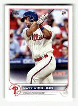 2022 Topps Base Set #316 Matt Vierling