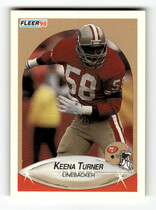 1990 Fleer Base Set #15 Keena Turner